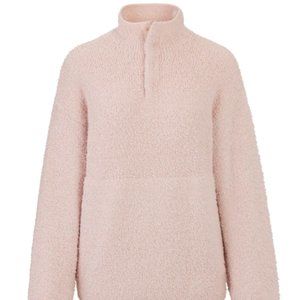 SKIMS COZY KNIT PULLOVER, SIZE: XS, COLOR: DUSK